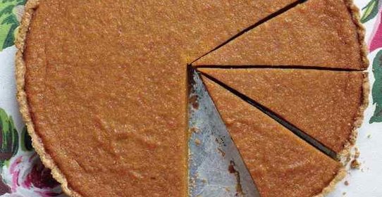 Тыквенный пирог с имбирем