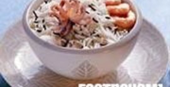 Дикий рис с морепродуктами