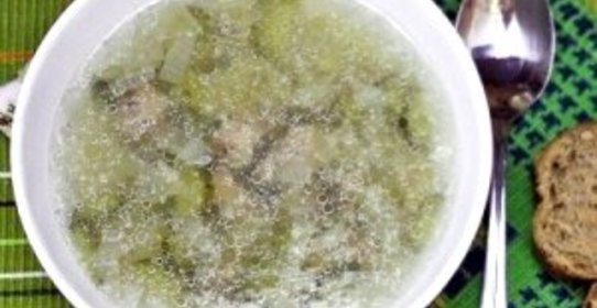 Рассольник из соленых огурцов