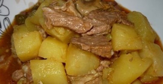 Азу с картошкой в мультиварке