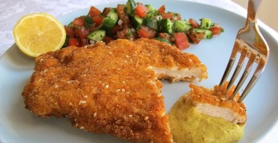 Шницель из индейки
