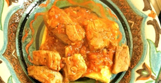 Гуляш из свинины