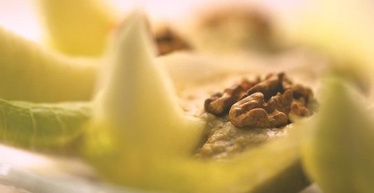 Цикорий с муссом из сельдерея