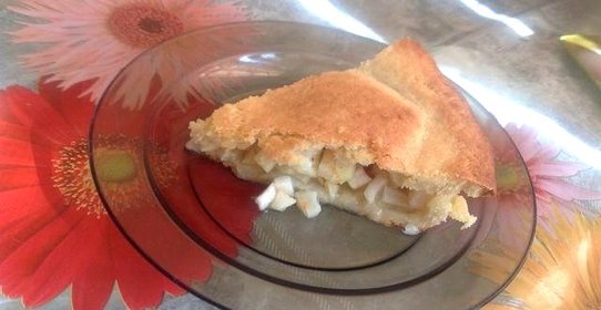 Польская яблочная шарлотка