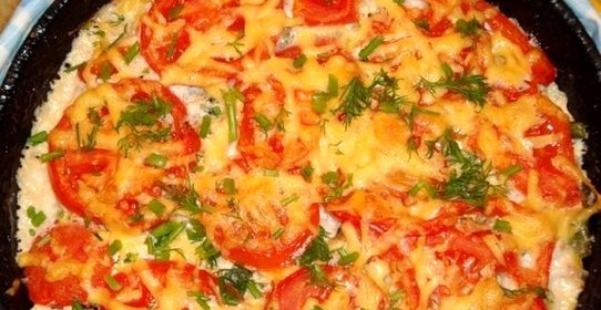 картофельная запеканка с ветчиной и сыром