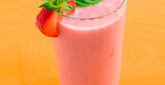 Клубнично–апельсиновый smoothie (смузи)