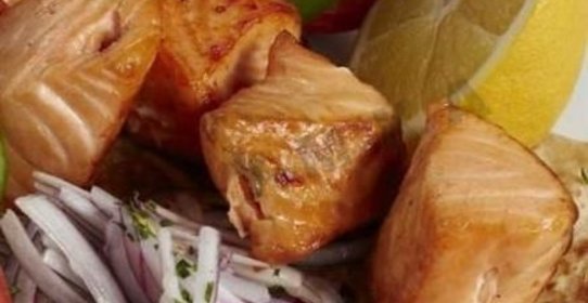 Шашлык из осетра