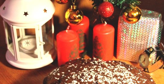 Торт «Баунти» в шоколадной глазури