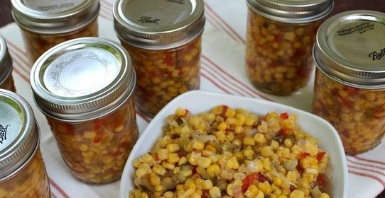 Салат из кукурузы на зиму