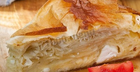 Гибаница сербский пирог с творогом и сыром