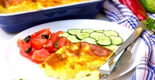 Омлет в духовке