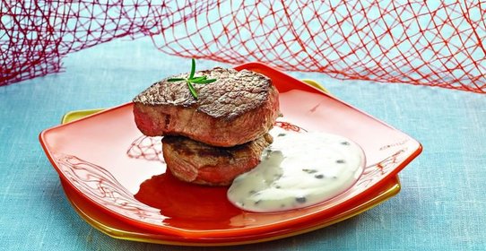 Телятина с травами и йогуртом