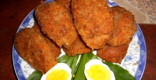 Капустные котлеты постные