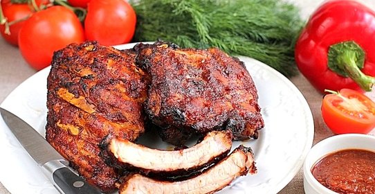 Ребрышки запеченные