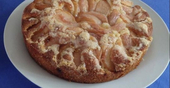 Персиковая шарлотка из моего детства