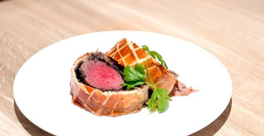 Говядина «Веллингтон» с грибами