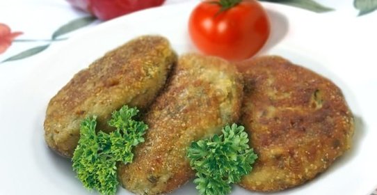 Котлеты из отварной рыбы