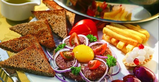 Бифштекс по-татарски