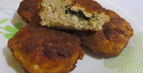 Котлеты киевские из куриного фарша