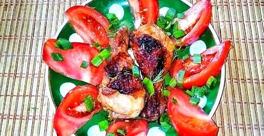 Куриные голени в духовке