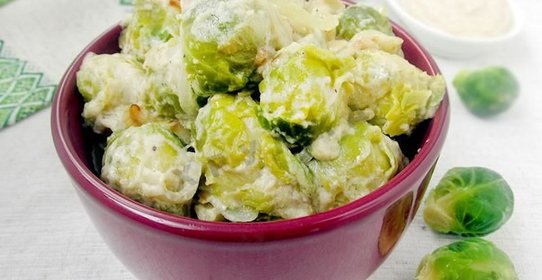 Салат из брюссельской капусты