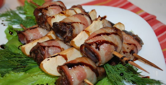 Шашлычки из печени