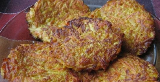 Оладушки из тыквы