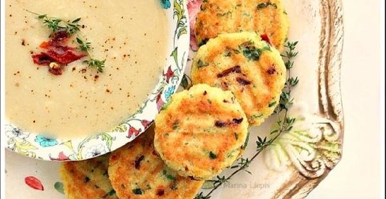 Котлеты из нута и кускуса