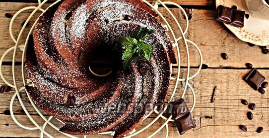 Кофейно-шоколадный кейк