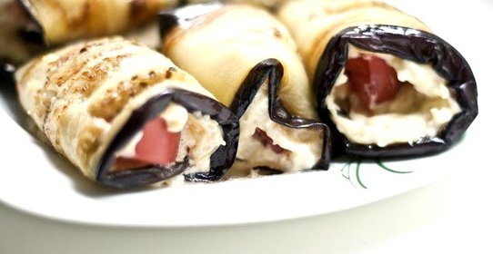 Субботние баклажанные рулетики