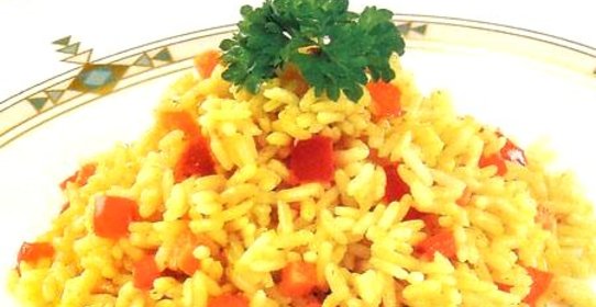 Ризотто с красным перцем