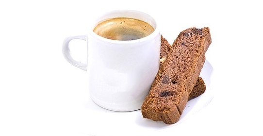 Шоколадно-апельсиновые бискотти с имбирными цукатами