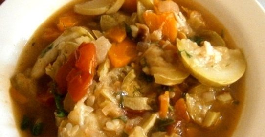 Кабачки тушеные в мультиварке