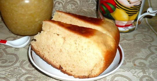 Манник на ряженке в мультиварке