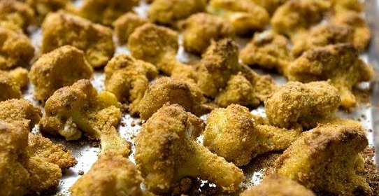 Цветная капуста в сухарях