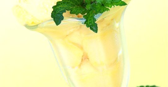 Парфе из манго и лайма