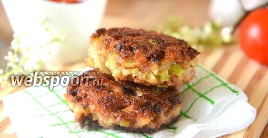 Тефтели с черемшой