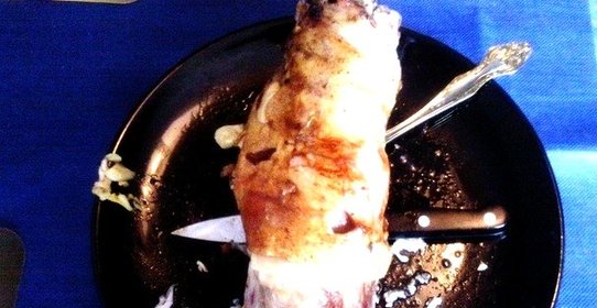 Рулька в аэрогриле