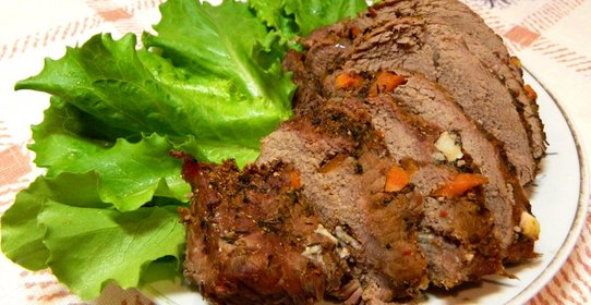 Мясо запеченное в фольге в духовке