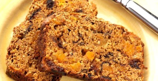 Рождественский цитрусовый кекс с цукатами