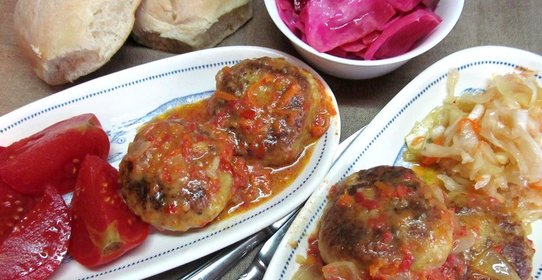 Ленивые голубцы из щуки