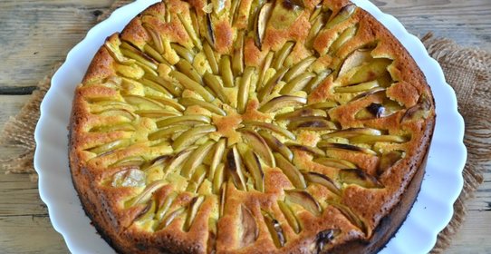 Корнуэльский яблочный пирог
