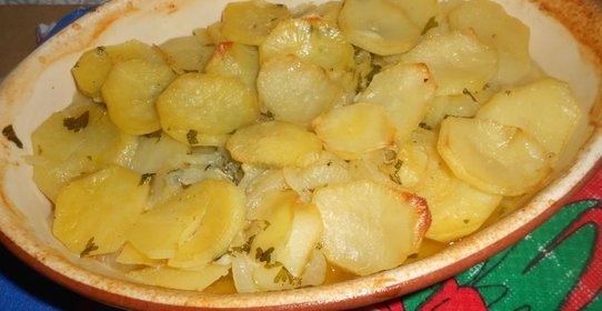 Запеченный картофель