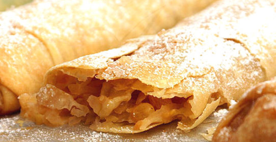 Вертута с яблоками