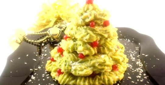 Картофельный новогодний гарнир