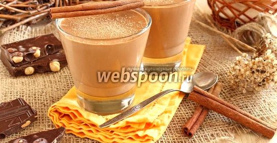 Сливочно-шоколадный мусс