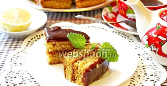 Лимонное пирожное
