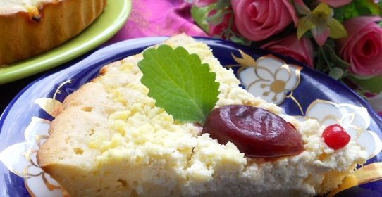 Пирог с творогом