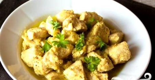 Простое карри из курицы