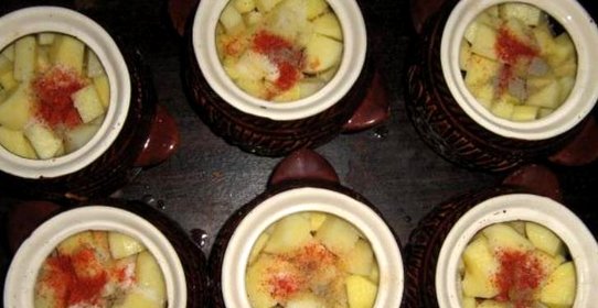 Говядина с грибами и картошкой